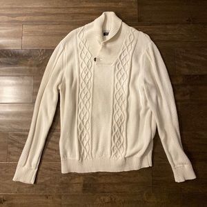 Nautica White Knit Sweater ❄️